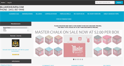 Desktop Screenshot of billiardsheaven.com